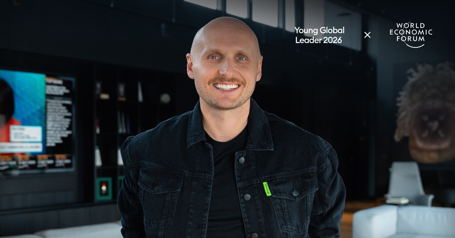 Tomas Okmanas joins the World Economic Forum Young Leaders Class of 2026