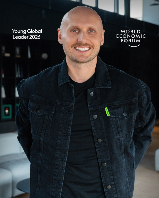 Tomas Okmanas joins the World Economic Forum Young Leaders Class of 2026