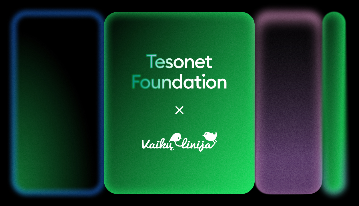 Tesonet Foundation partners with Vaikų Linija to strengthen children’s safety online