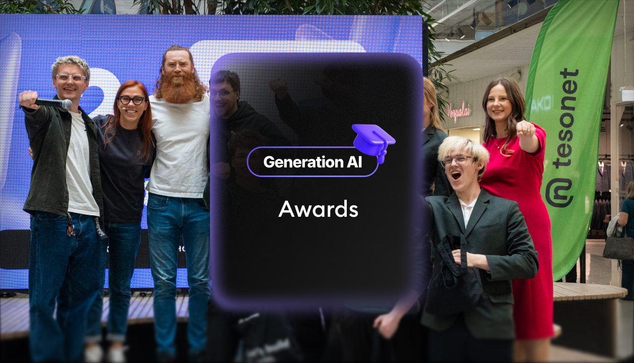 Lithuania’s strongest student startups showcase: Generation AI awards at the National eXpo